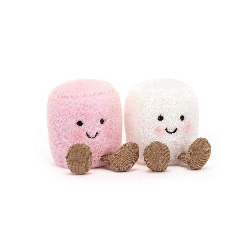 JellyCat Amuseables Pink and White Marshmallows